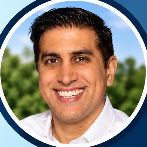 Official campaign portrait of Umar Akbar